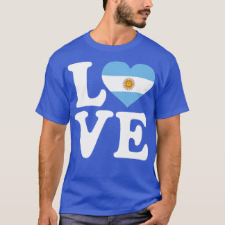 T-shirt Love Argentina