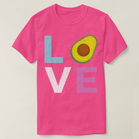 T-shirt LOVE Avocados 2 (Design devant)