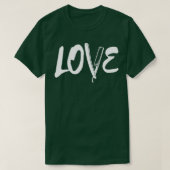 T-shirt Love Barber Razor (Design devant)
