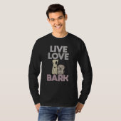 T-shirt Love Bark (Devant entier)