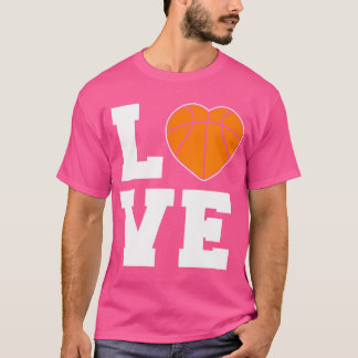 T-shirt Love Basketball