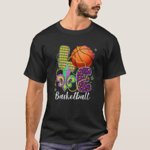 T-shirt Love Basketball Ball
