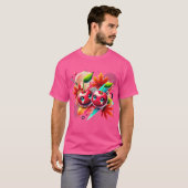 T-shirt "Love Berry Sweet Couple Forever" (Devant entier)