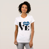 T-shirt Love Big Data (Devant entier)