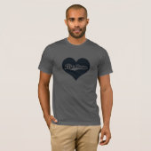 T-shirt Love Big Data (Devant entier)