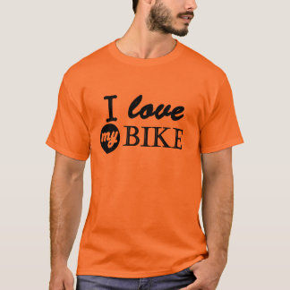 T-shirt Love bike