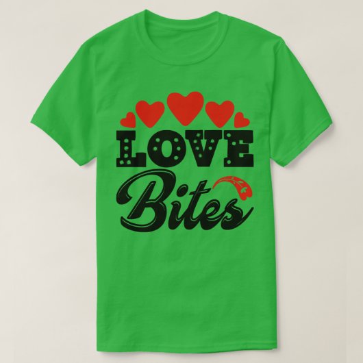 T-shirt Love Bites 2 (Design devant)