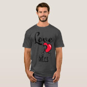 T-shirt Love Bites garçon (Devant entier)