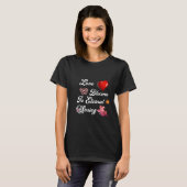 T-shirt Love Bloome dans le printemps éternel (Devant entier)