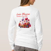 T-shirt Love Blooms - Saint Valentin 2024 (Dos)