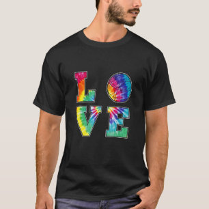 T-shirt Love Bocce Tie Dye American Sports Team Fans Boc