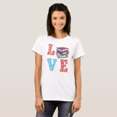 T-SHIRT LOVE BOOTS (Devant entier)