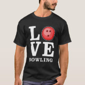 T-shirt Love Bowling (Devant)