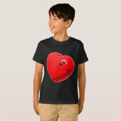 T-shirt Love Bowling Ball Hearts Bowling Lover Valentine's (Devant entier)