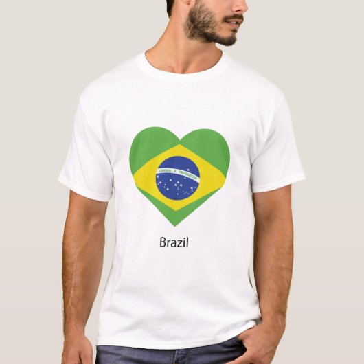 T-shirt Love Brazil (Devant)