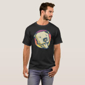 T-shirt Love Bully Pitbull race (Devant entier)