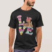 T-shirt Love Bunny Ball Python Eggs Hunting Happy Easter D (Devant)