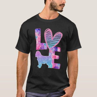 T-shirt Love Cairn Terrier Tie Dye Cadeaux Amoureux de les