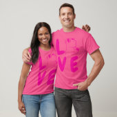 T-shirt Love Capybara (Unisexe)