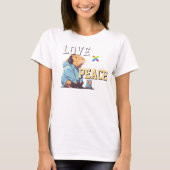 T-shirt LOVE × CAPYBARA - Custom (Devant)