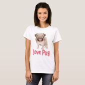 T-shirt Love Carlin Chien Chien Chien Chien Graphique T-Sh (Devant entier)