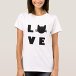 T-shirt Love Cats.<br><div class="desc">Love Cats. Joli design amusant pour les amoureux de les chats.</div>