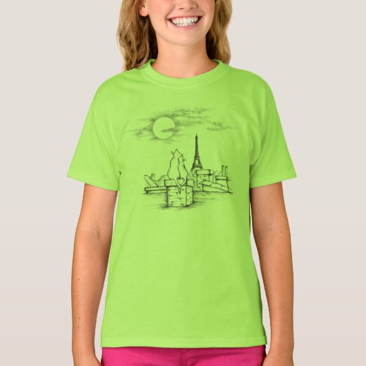 T-shirt Love Cats (Devant)