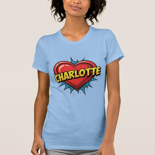 T-shirt Love Charlotte (Devant)