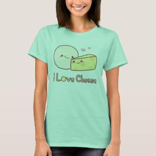 T-shirt Love Cheese Tee