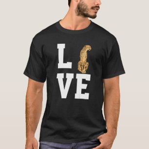 T-shirt Love Cheetah Vêtements Big Chat