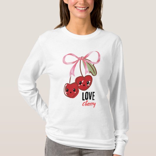 T-SHIRT LOVE CHERRY (Devant)