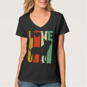 T-shirt Love Chihuahua Retro Chihuahua Chiwawa Chihuahu