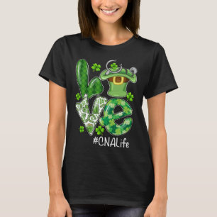 T-shirt LOVE CNA Life Leprechaun Casquette St Patrick Femm
