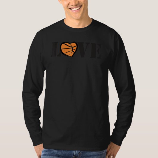 T-shirt Love College Mars Basketball Folie Brackets Tou (Devant)