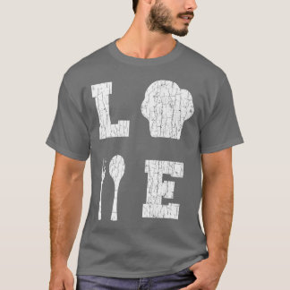 T-shirt Love Cooking Funny Cook Chef GraphicT-Shirt