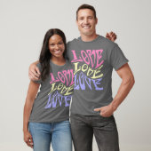 T-shirt love cool family (Unisexe)