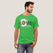 T-shirt LOVE COOL rétro (Devant entier)