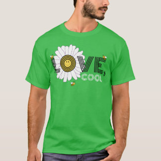 T-shirt LOVE COOL rétro
