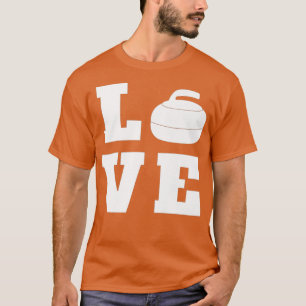 T-shirt Love Curling pour curler fier Premium