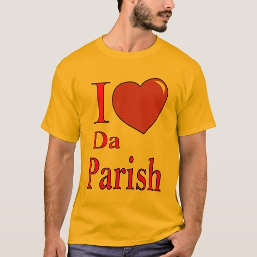T-shirt Love Da PArish (Devant)