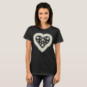 T-shirt Love Daisy Flowers (Devant entier)