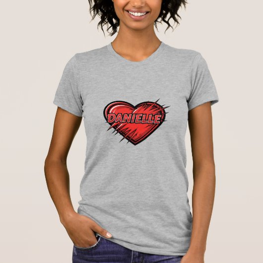 T-shirt Love Danielle (Devant)