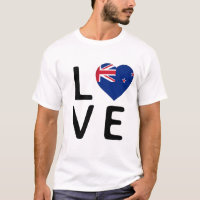 Love - drapeau néo-zélandais