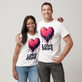 T-shirt Love Drips (Unisexe)