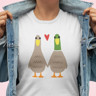 T-shirt Love Ducks Cute Valentine