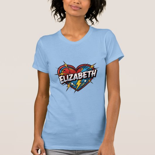 T-shirt Love Elizabeth (Devant)