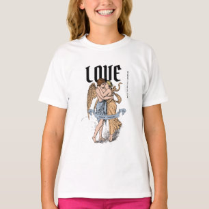 T-shirt Love Embrace – Illustration d'un couple romantique