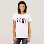 T-shirt Love Faith Guérir Hope (Devant entier)