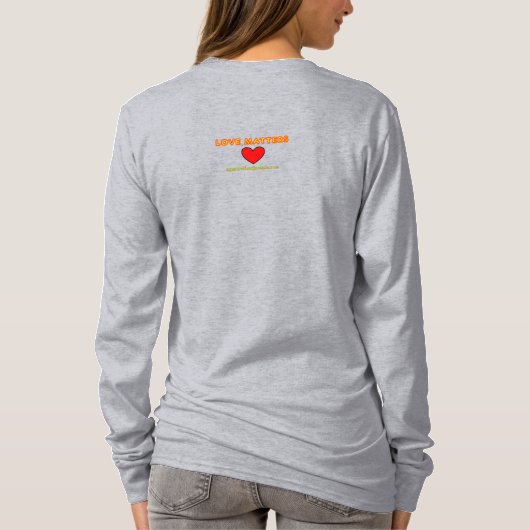 T-shirt LOVE féminin (Dos)