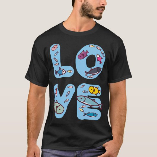 T-shirt Love Fish 2.0 (Devant)